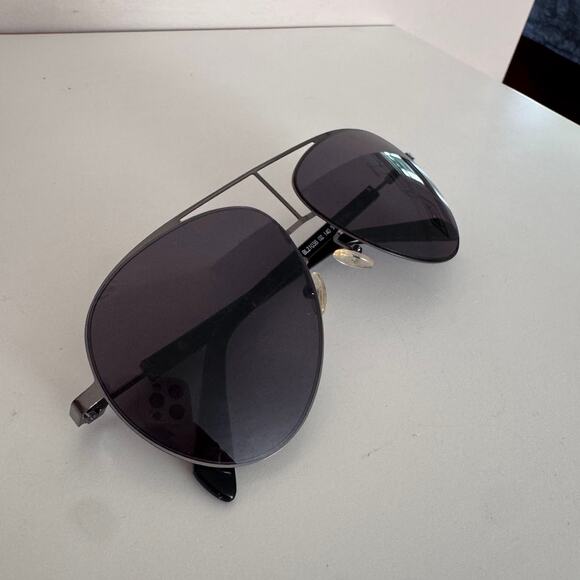 Balmain Black Aviator Sunglasses BL2103B main image 14